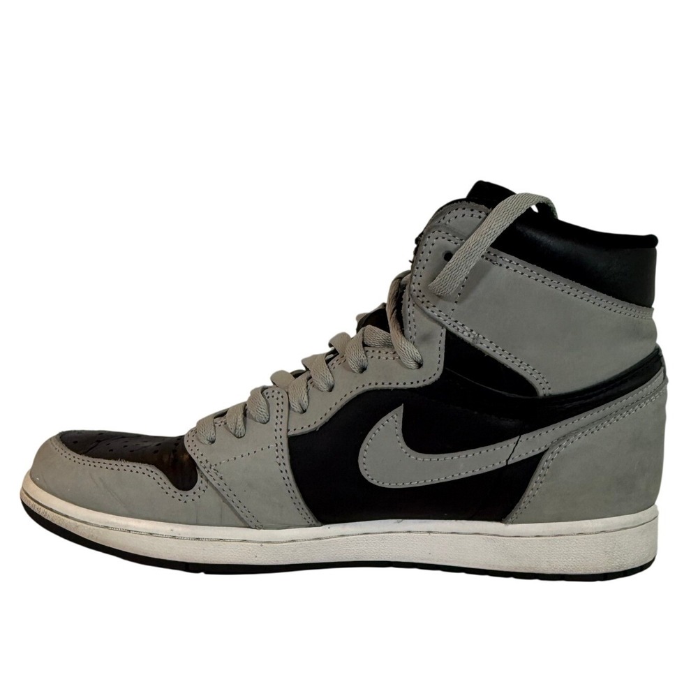 Nike Air Jordan 1 Retro High OG Shadow 2.0 Black Grey Mens Size 10 EUC with Box - Picture 7 of 9